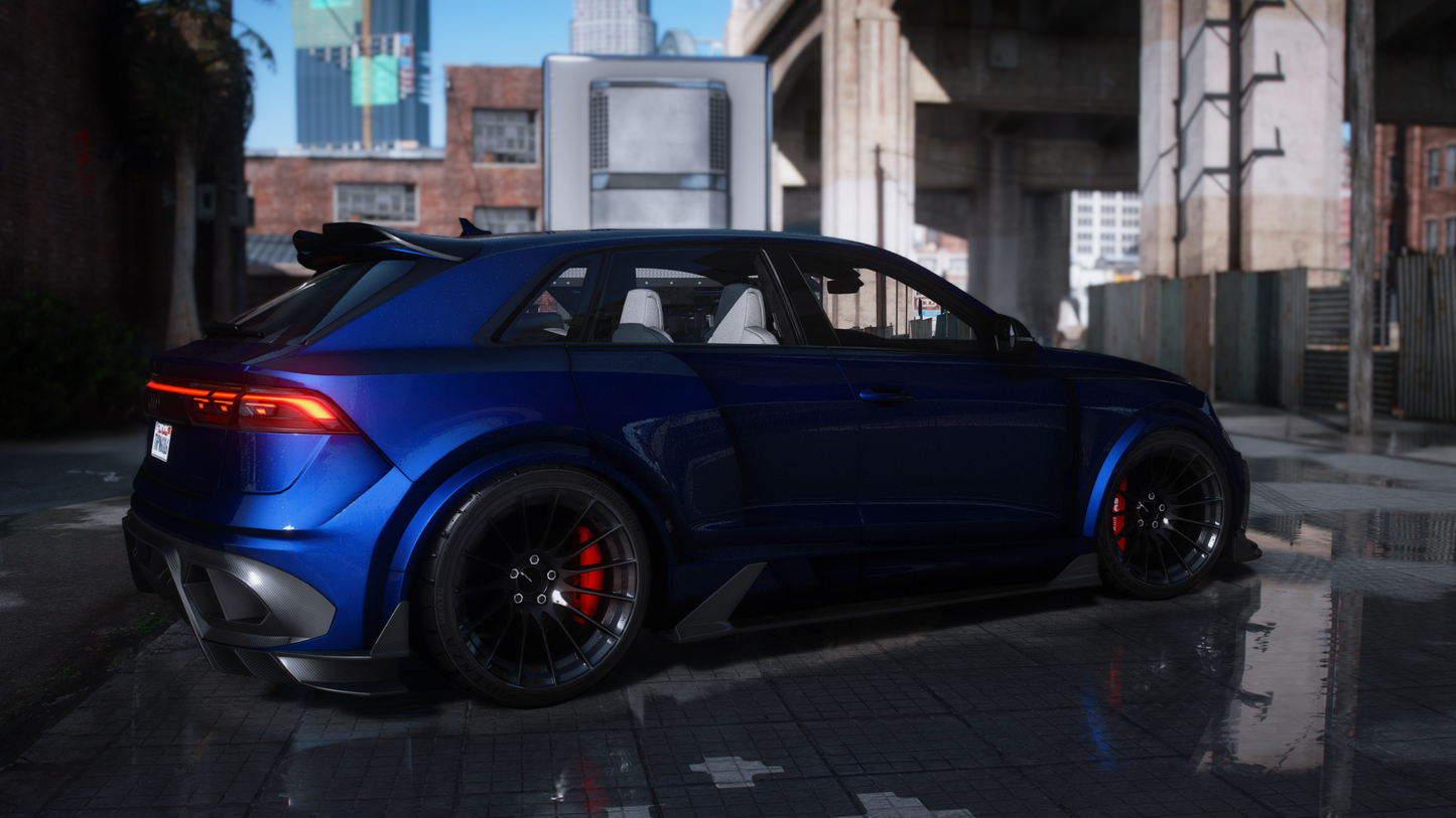 Audi RSQ8 2025 [200+ Tuning / Liveries / Sunroof / Add-On / Debadged / FiveM / LODS / Replace]