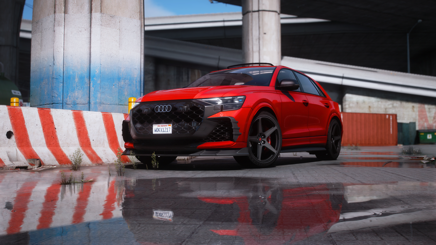Audi RSQ8 2025 [200+ Tuning / Liveries / Sunroof / Add-On / Debadged / FiveM / LODS / Replace]