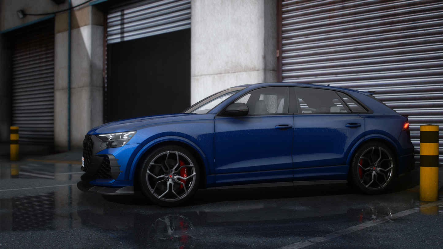 Audi RSQ8 2025 [200+ Tuning / Liveries / Sunroof / Add-On / Debadged / FiveM / LODS / Replace]