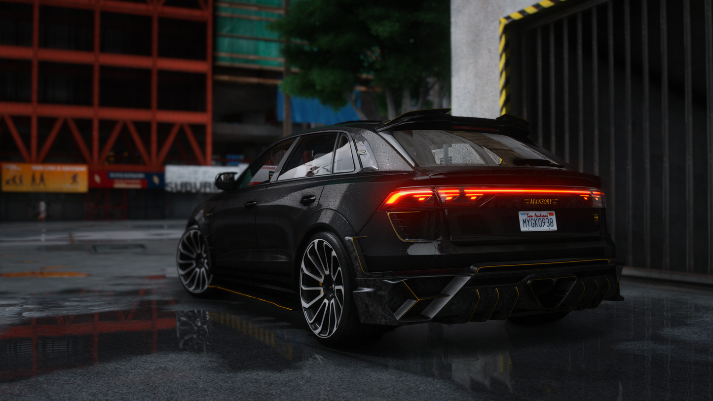 Audi RSQ8 2025 [200+ Tuning / Liveries / Sunroof / Add-On / Debadged / FiveM / LODS / Replace]