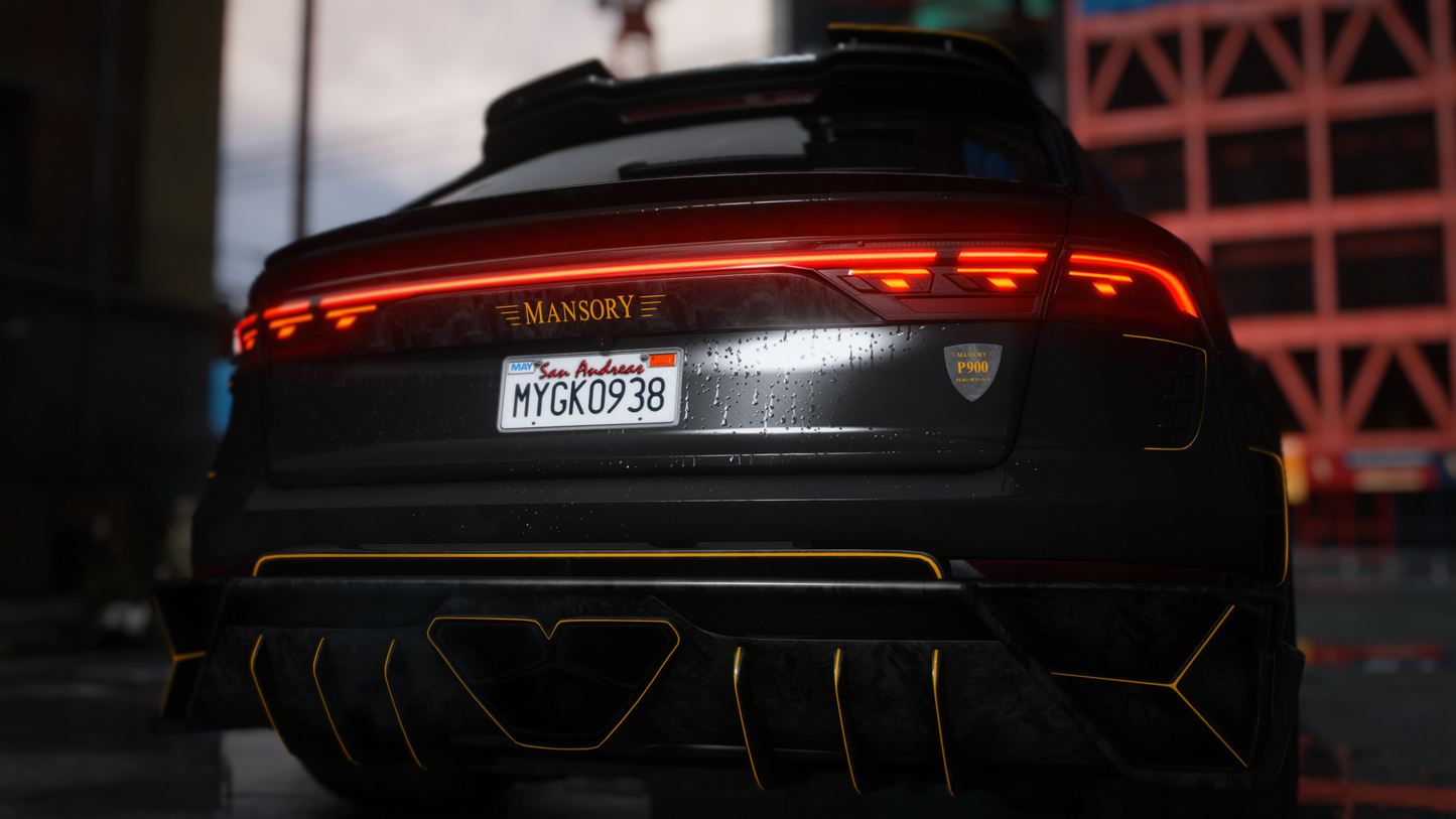 Audi RSQ8 2025 [200+ Tuning / Liveries / Sunroof / Add-On / Debadged / FiveM / LODS / Replace]