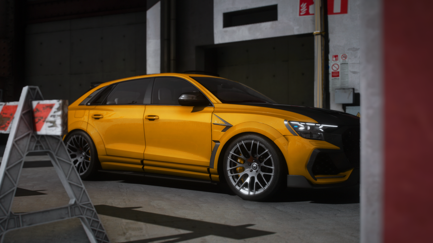 Audi RSQ8 2025 [200+ Tuning / Liveries / Sunroof / Add-On / Debadged / FiveM / LODS / Replace]