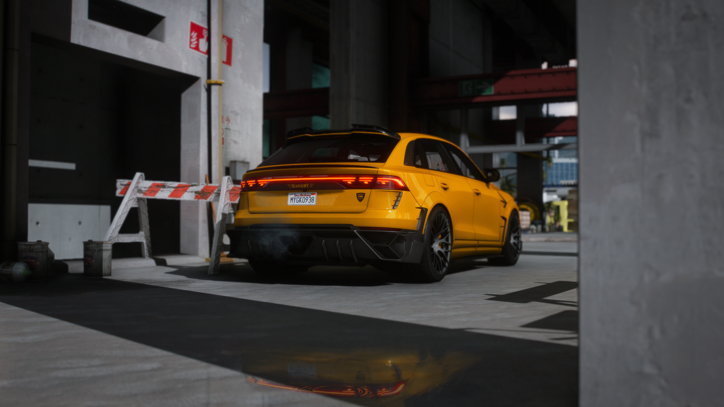 Audi RSQ8 2025 [200+ Tuning / Liveries / Sunroof / Add-On / Debadged / FiveM / LODS / Replace]