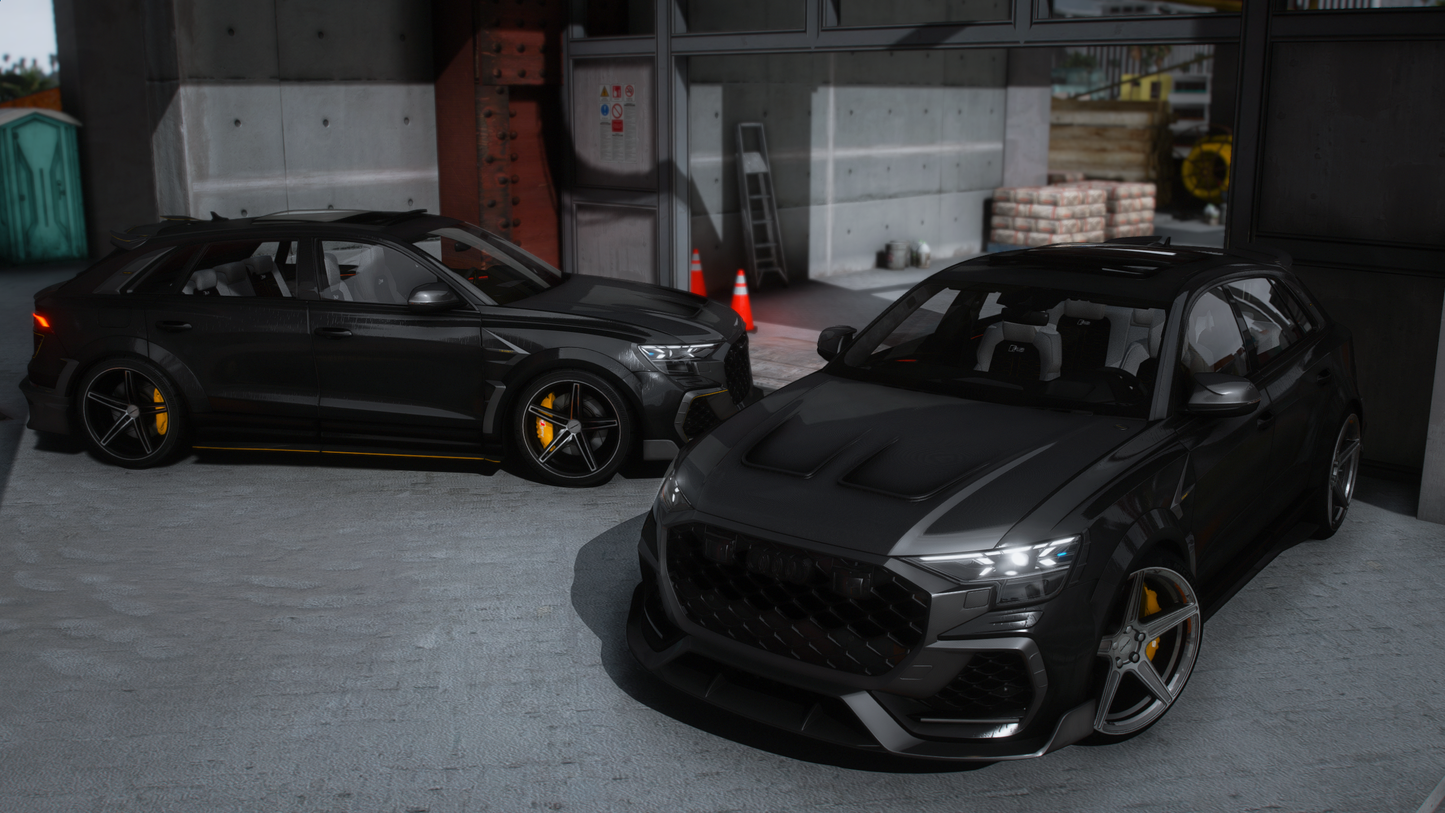 Audi RSQ8 2025 [200+ Tuning / Liveries / Sunroof / Add-On / Debadged / FiveM / LODS / Replace]