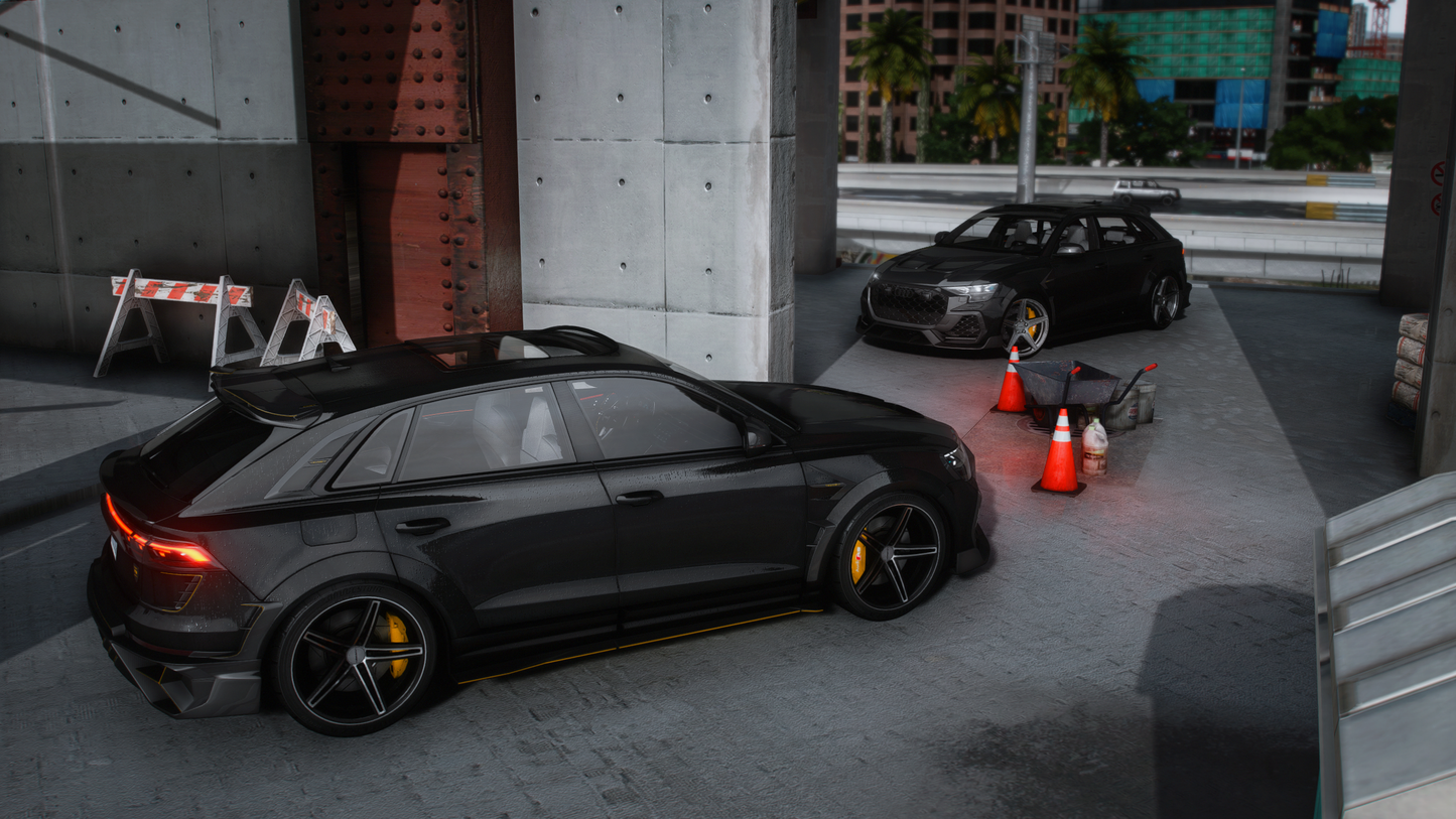 Audi RSQ8 2025 [200+ Tuning / Liveries / Sunroof / Add-On / Debadged / FiveM / LODS / Replace]