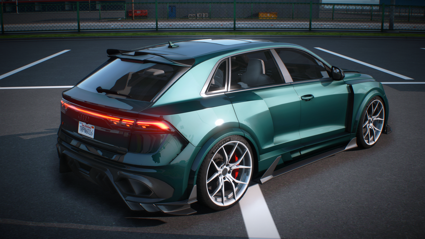 Audi RSQ8 2025 [200+ Tuning / Liveries / Sunroof / Add-On / Debadged / FiveM / LODS / Replace]