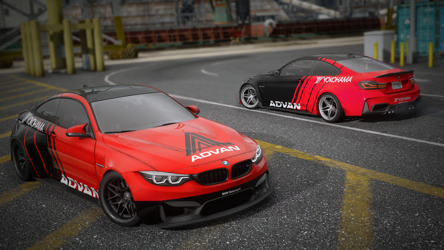BMW M4 F82 2014 [210+ Tuning / Liveries / Rims / Add-On / Debadged / FiveM / LODS / Replace]