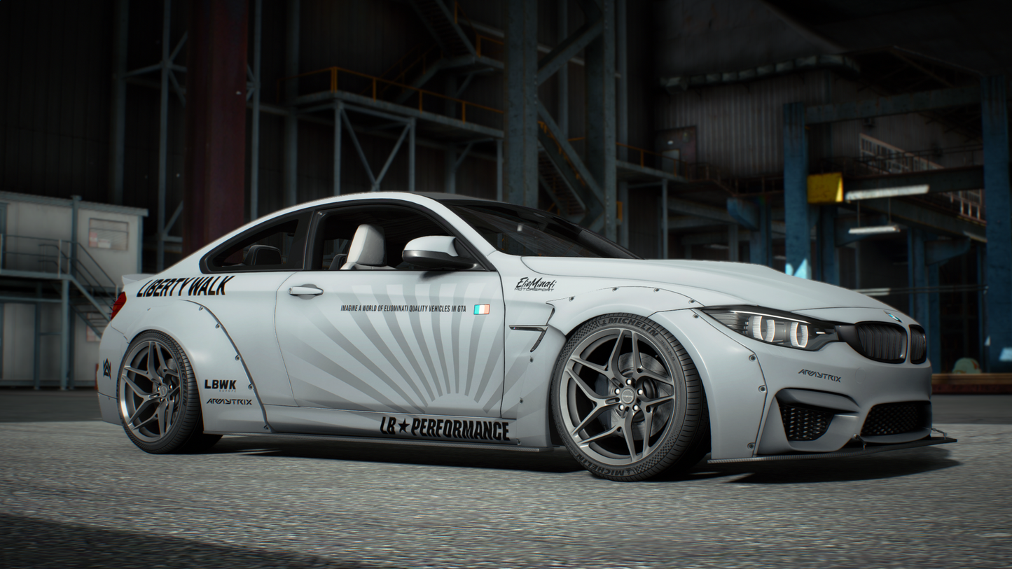 BMW M4 F82 2014 [210+ Tuning / Liveries / Rims / Add-On / Debadged / FiveM / LODS / Replace]