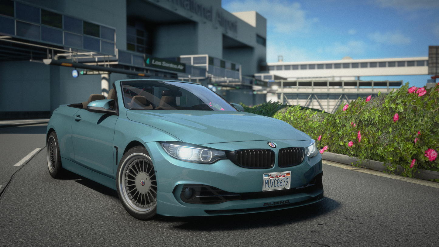 BMW M4 F83 Convertible 2014 [210+ Tuning / Animated Roof / Liveries / Rims / Add-On / Debadged / FiveM / LODS / Replace]