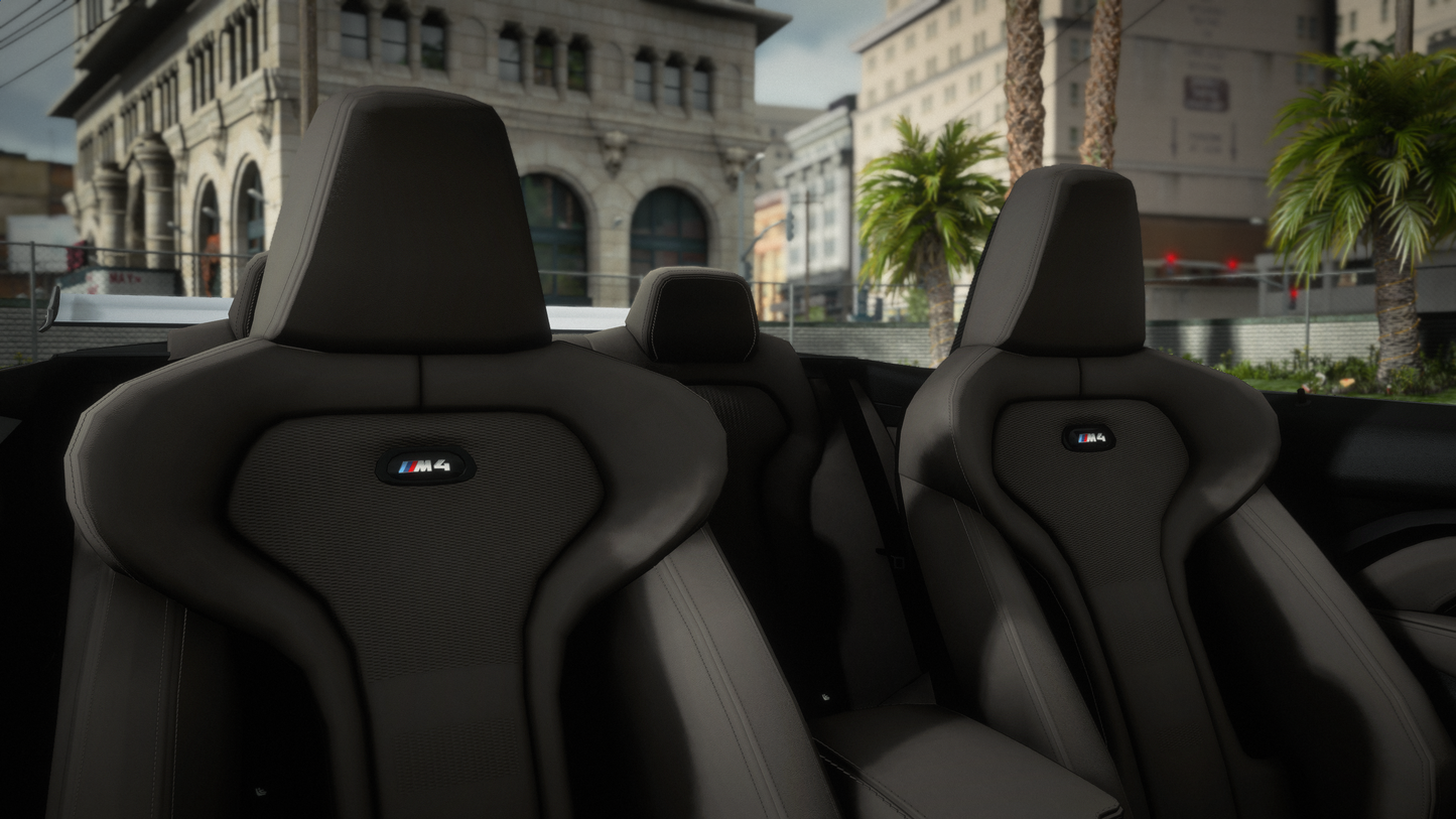 BMW M4 F83 Convertible 2014 [210+ Tuning / Animated Roof / Liveries / Rims / Add-On / Debadged / FiveM / LODS / Replace]