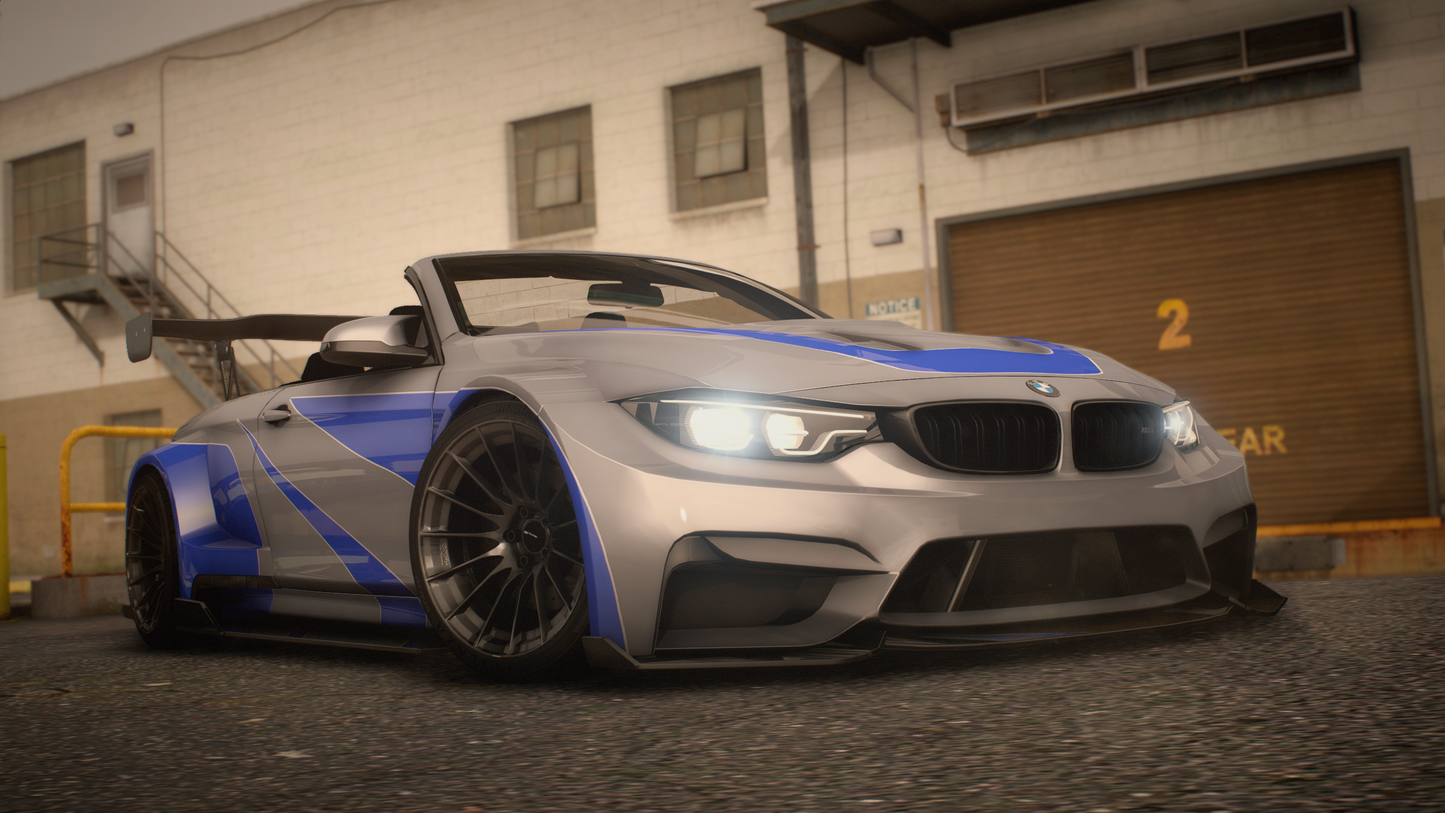 BMW M4 F83 Convertible 2014 [210+ Tuning / Animated Roof / Liveries / Rims / Add-On / Debadged / FiveM / LODS / Replace]