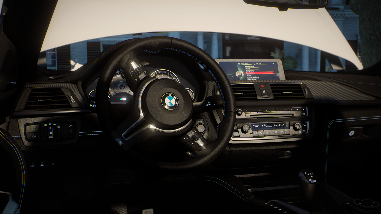 BMW M4 F83 Convertible 2014 [210+ Tuning / Animated Roof / Liveries / Rims / Add-On / Debadged / FiveM / LODS / Replace]