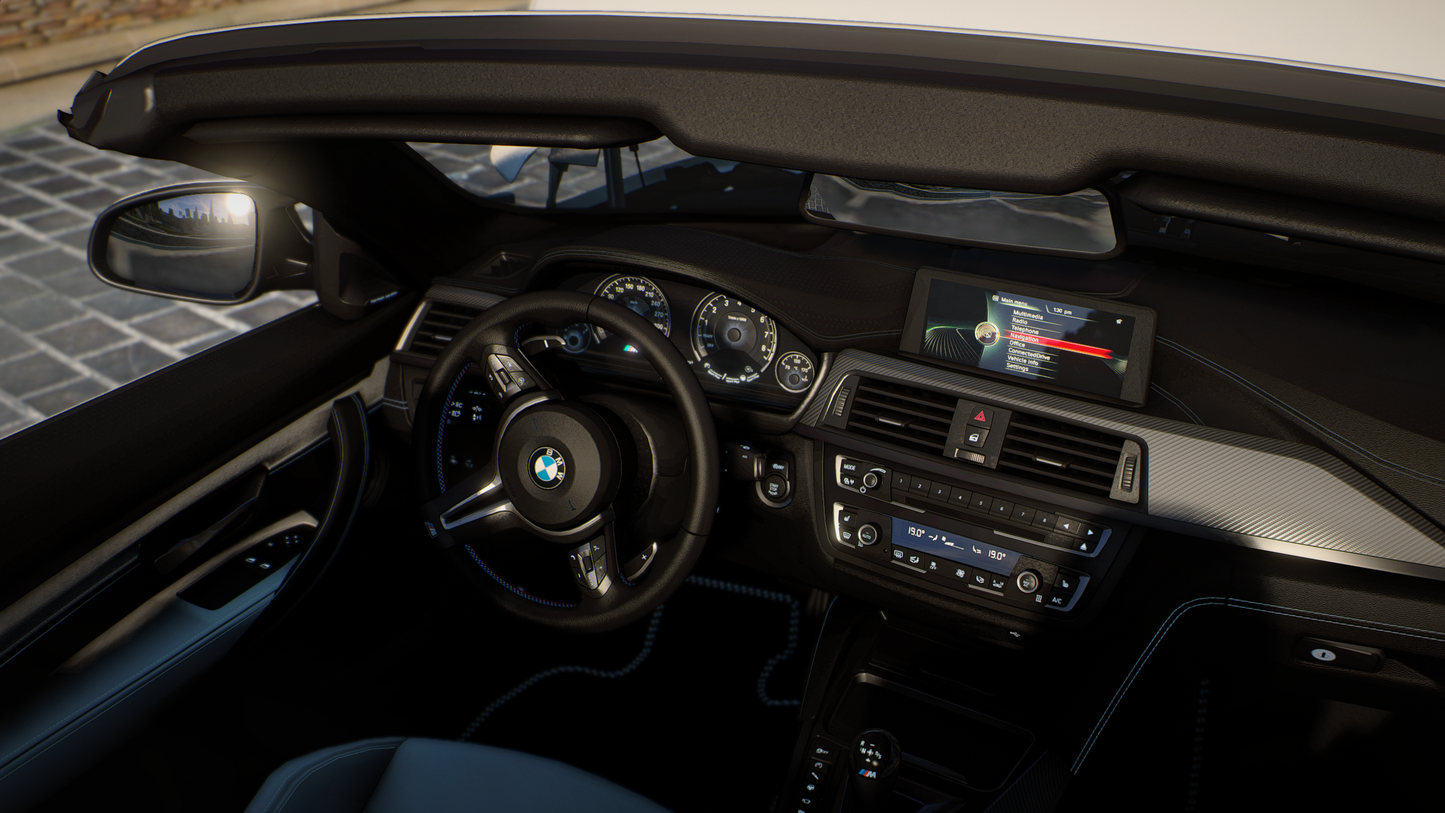 BMW M4 F83 Convertible 2014 [210+ Tuning / Animated Roof / Liveries / Rims / Add-On / Debadged / FiveM / LODS / Replace]