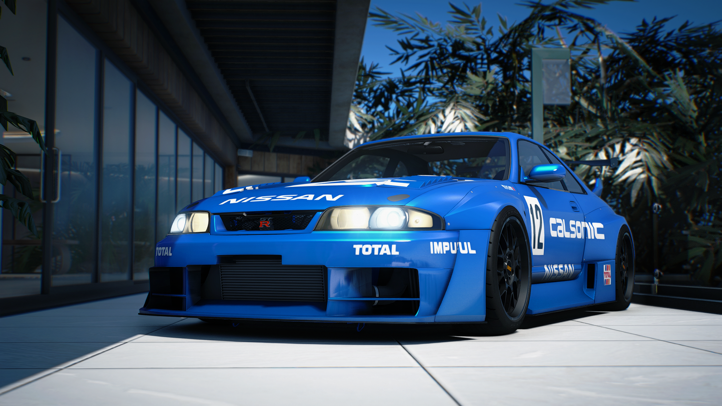 Nissan Skyline R33 GT-R + GTS-T Pack - GTA 5 & FiveM Car Mod | 200+ Tuning parts