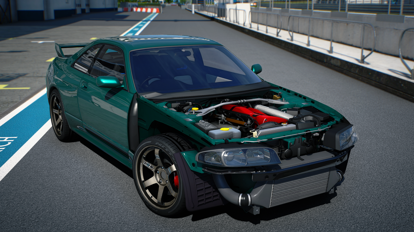 Nissan Skyline R33 GT-R + GTS-T Pack - GTA 5 & FiveM Car Mod | 200+ Tuning parts