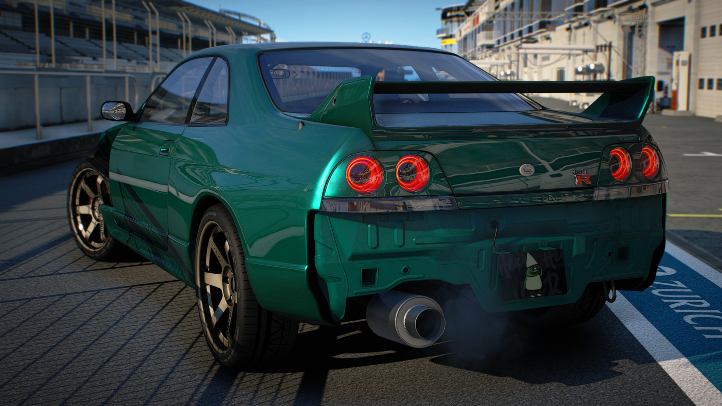 Nissan Skyline R33 GT-R + GTS-T Pack - GTA 5 & FiveM Car Mod | 200+ Tuning parts
