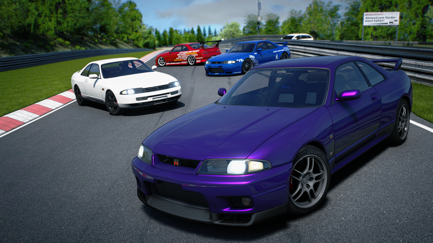 Nissan Skyline R33 GT-R + GTS-T Pack - GTA 5 & FiveM Car Mod | 200+ Tuning parts