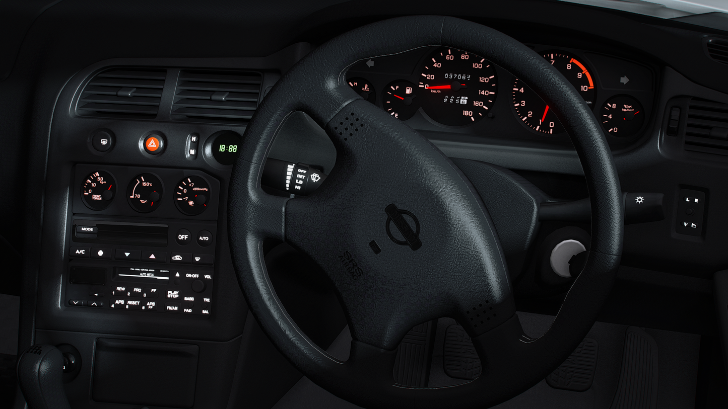 Nissan Skyline R33 GT-R + GTS-T Pack - GTA 5 & FiveM Car Mod | 200+ Tuning parts