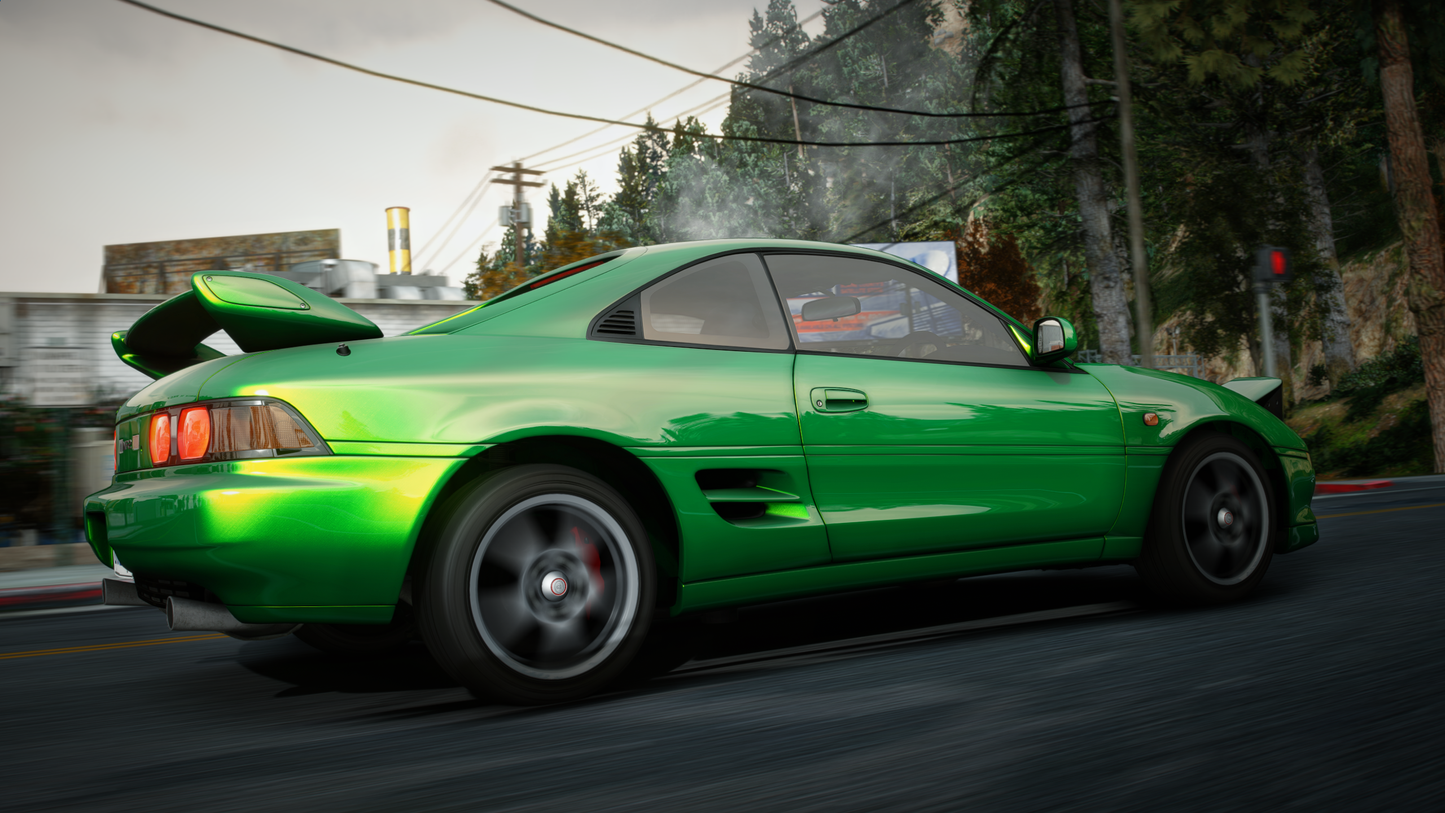 Toyota MR-2 GT-S SW20 - GTA 5 & FiveM Car Mod | 130+ Tuning parts