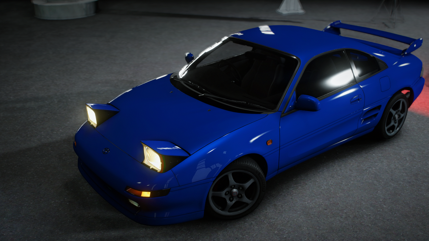 Toyota MR-2 GT-S SW20 - GTA 5 & FiveM Car Mod | 130+ Tuning parts