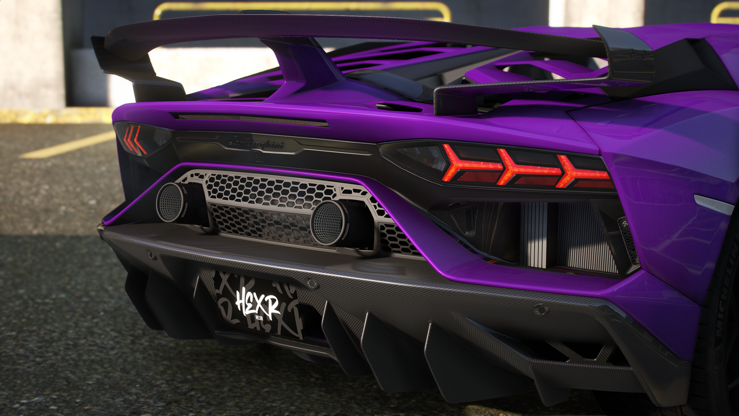 Lamborghini Aventador SVJ - GTA 5 & FiveM Car Mod | 110+ Tuning parts