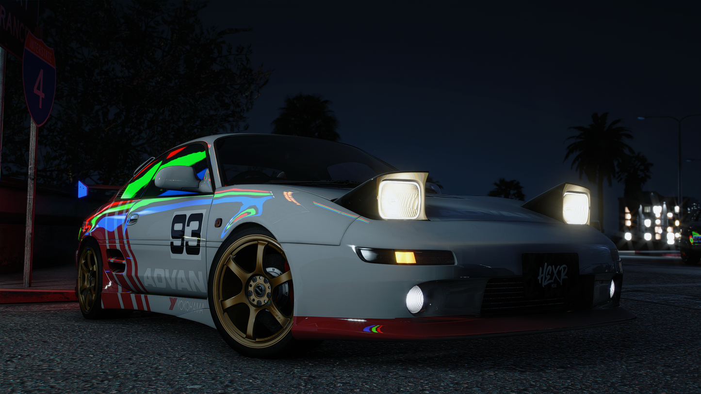 Toyota MR-2 GT-S SW20 - GTA 5 & FiveM Car Mod | 130+ Tuning parts