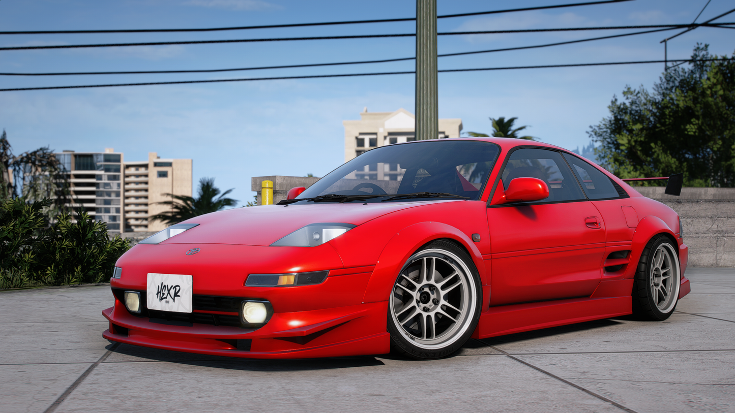 Toyota MR-2 GT-S SW20 - GTA 5 & FiveM Car Mod | 130+ Tuning parts