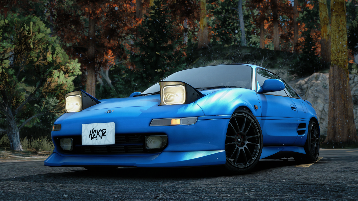 Toyota MR-2 GT-S SW20 - GTA 5 & FiveM Car Mod | 130+ Tuning parts