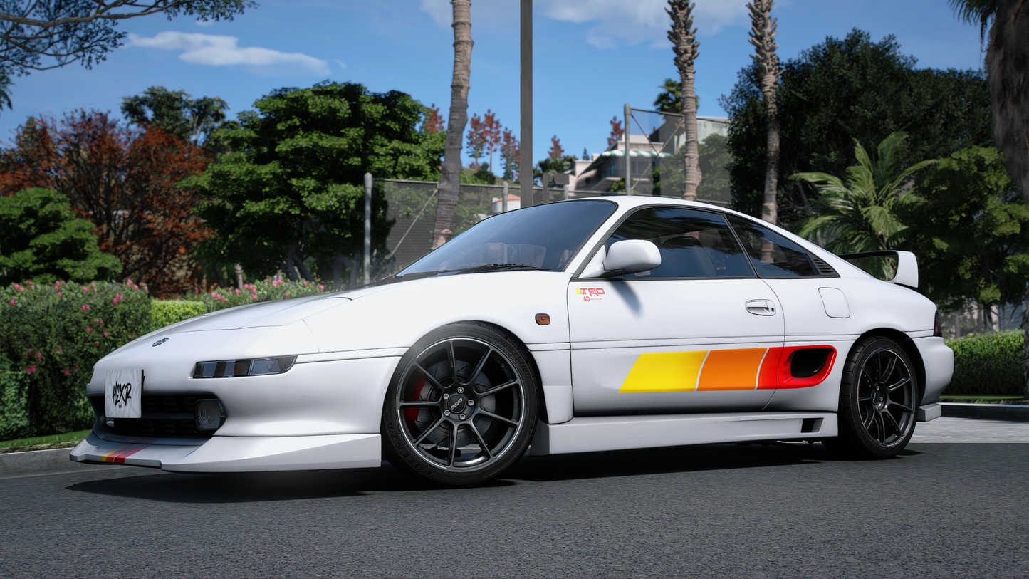 Front preview GReddy MR2 GT-S FiveM Mod