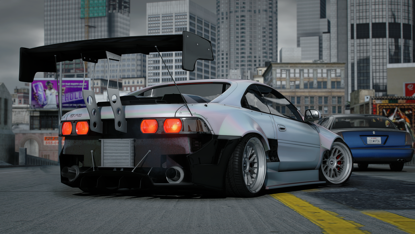 Toyota MR-2 GT-S SW20 - GTA 5 & FiveM Car Mod | 130+ Tuning parts