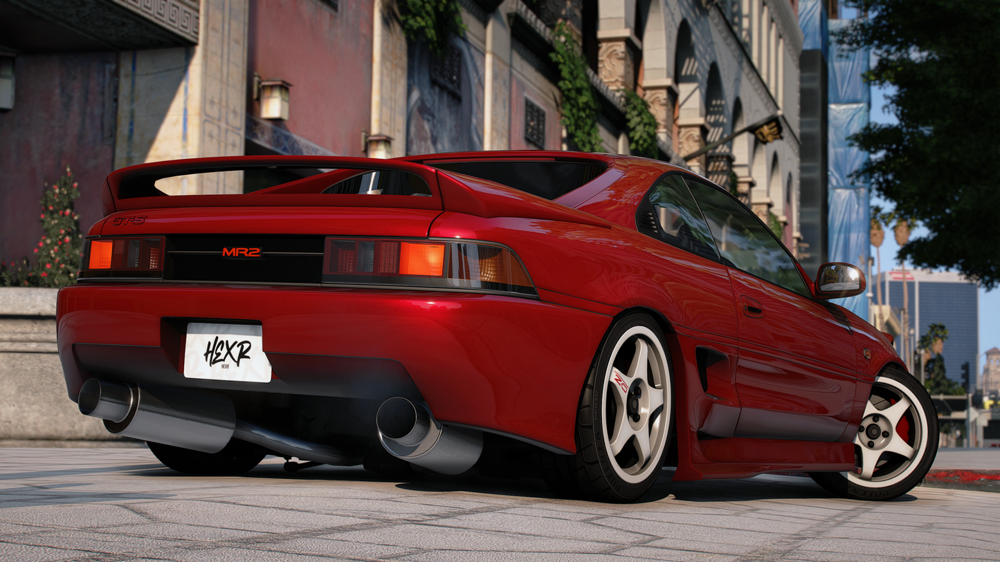 Toyota MR-2 GT-S SW20 - GTA 5 & FiveM Car Mod | 130+ Tuning parts