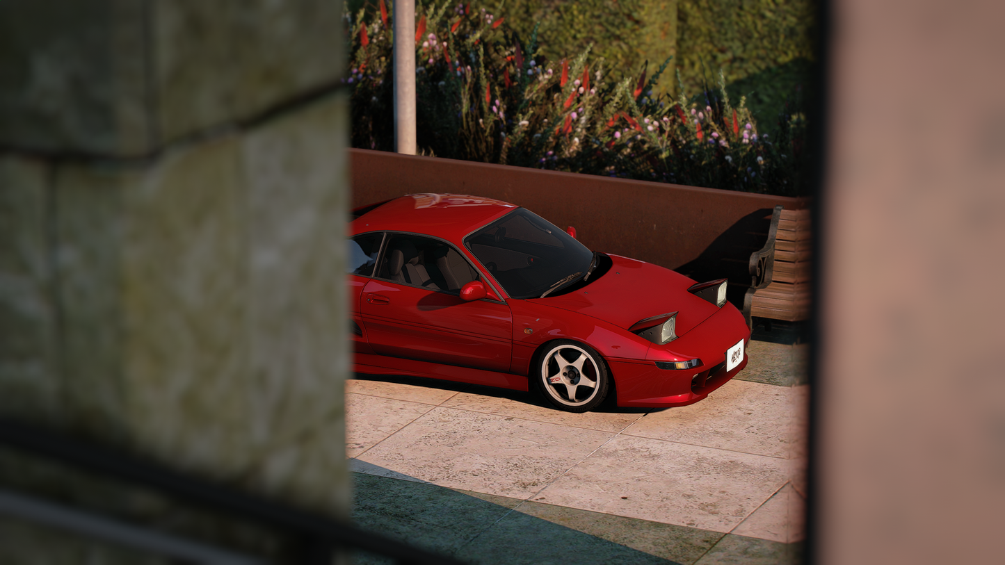 Toyota MR-2 GT-S SW20 - GTA 5 & FiveM Car Mod | 130+ Tuning parts