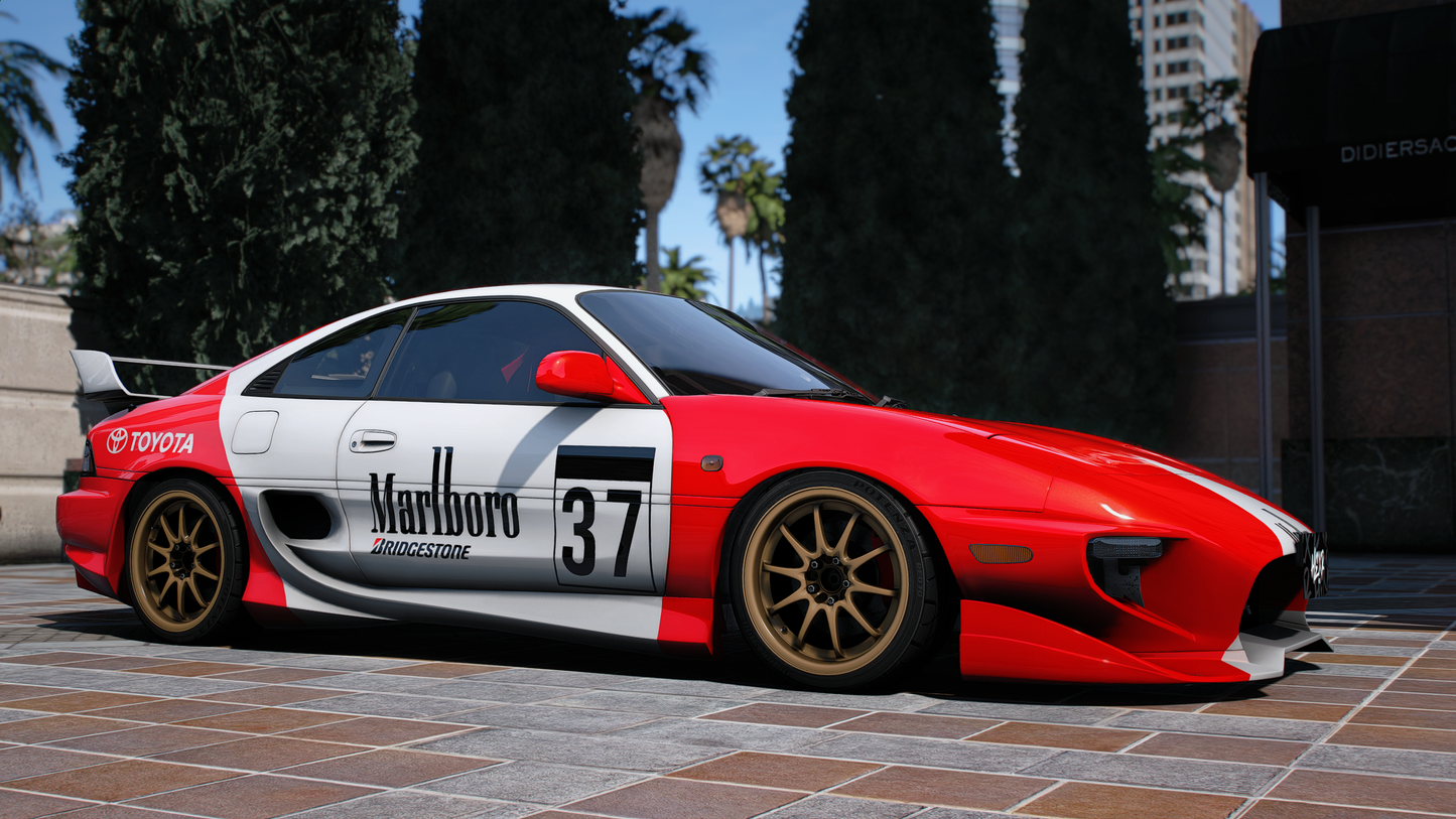 Toyota MR-2 GT-S SW20 - GTA 5 & FiveM Car Mod | 130+ Tuning parts