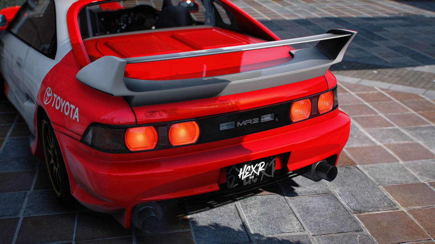 Toyota MR-2 GT-S SW20 - GTA 5 & FiveM Car Mod | 130+ Tuning parts