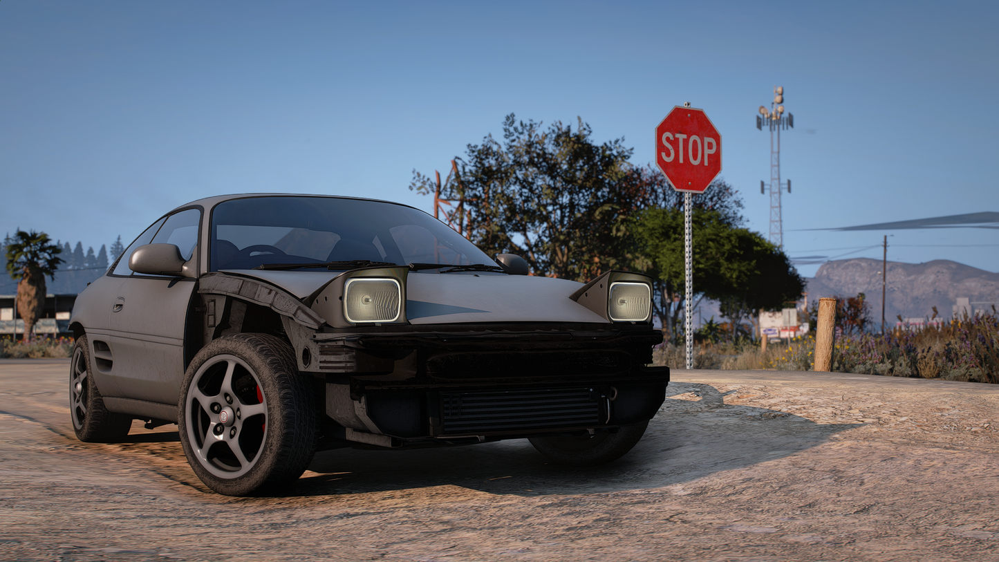 Toyota MR-2 GT-S SW20 - GTA 5 & FiveM Car Mod | 130+ Tuning parts