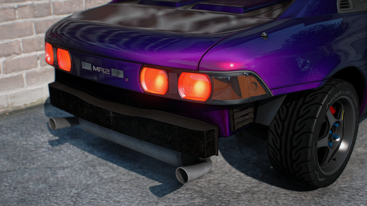 Toyota MR-2 GT-S SW20 - GTA 5 & FiveM Car Mod | 130+ Tuning parts