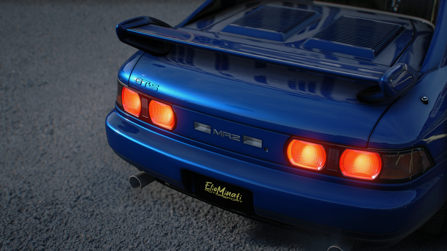 Toyota MR-2 GT-S SW20 - GTA 5 & FiveM Car Mod | 130+ Tuning parts