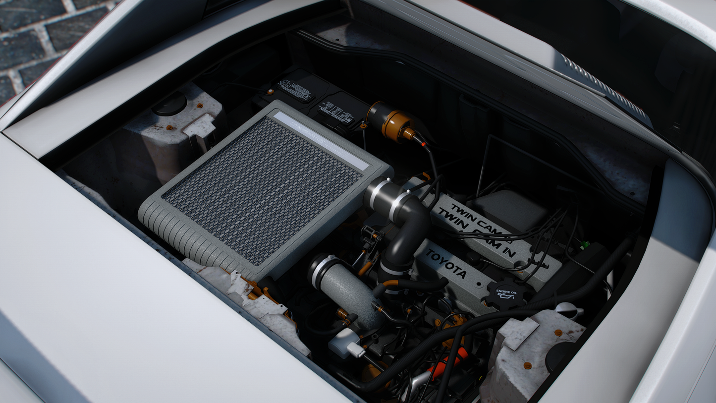 Toyota MR-2 GT-S SW20 - GTA 5 & FiveM Car Mod | 130+ Tuning parts
