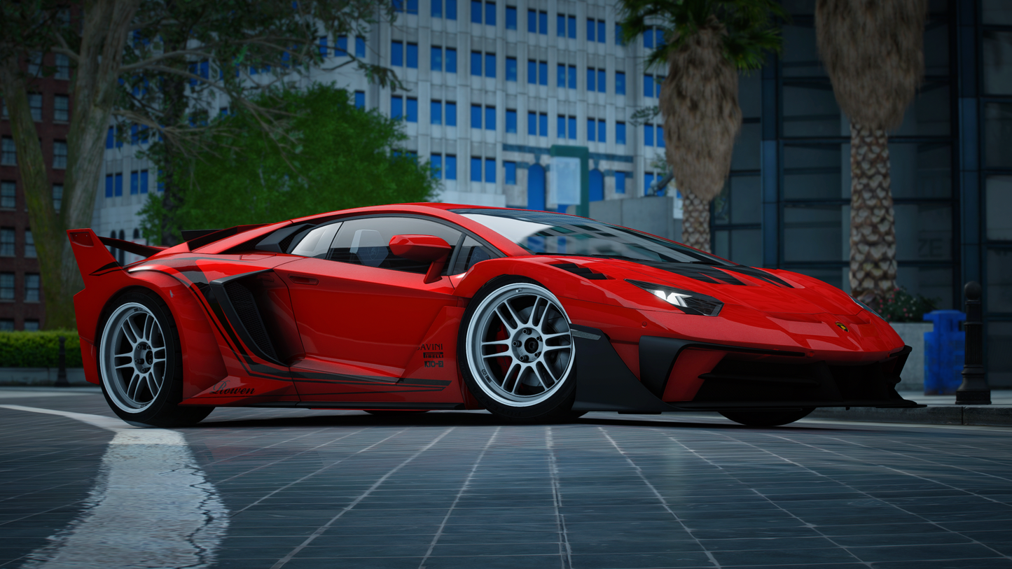 Lamborghini Aventador SVJ - GTA 5 & FiveM Car Mod | 110+ Tuning parts