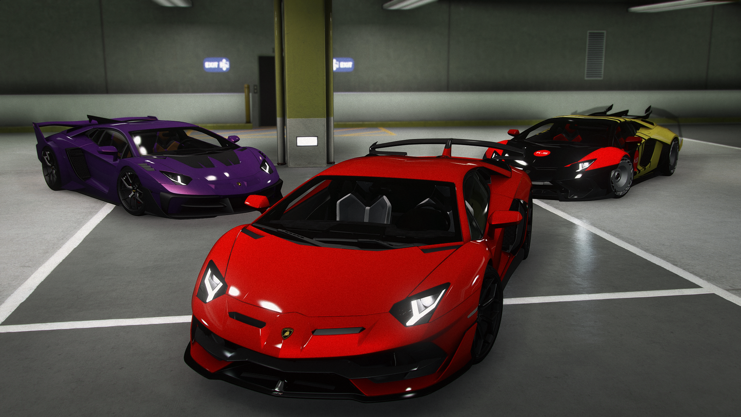 Lamborghini Aventador SVJ - GTA 5 & FiveM Car Mod | 110+ Tuning parts