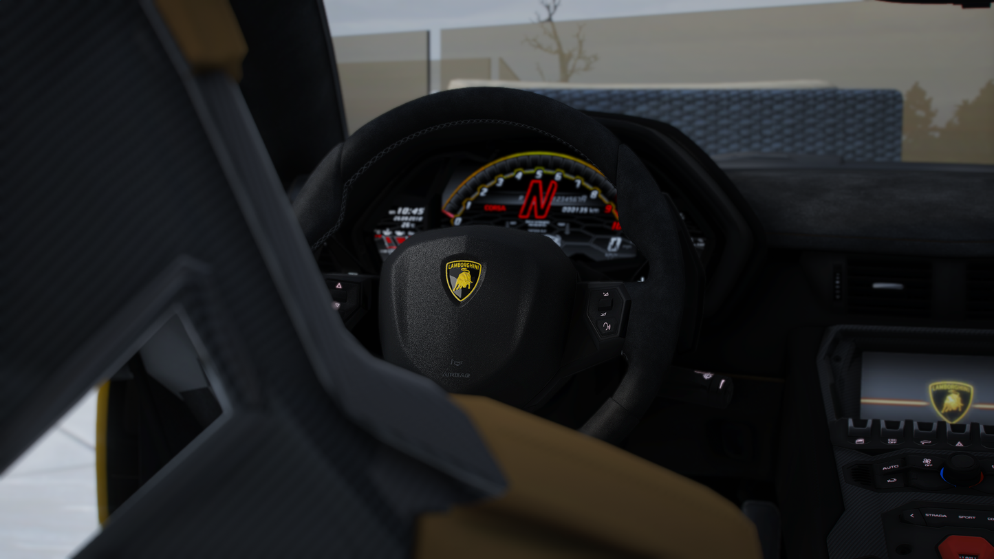 SVJ interior GTA V vehicle