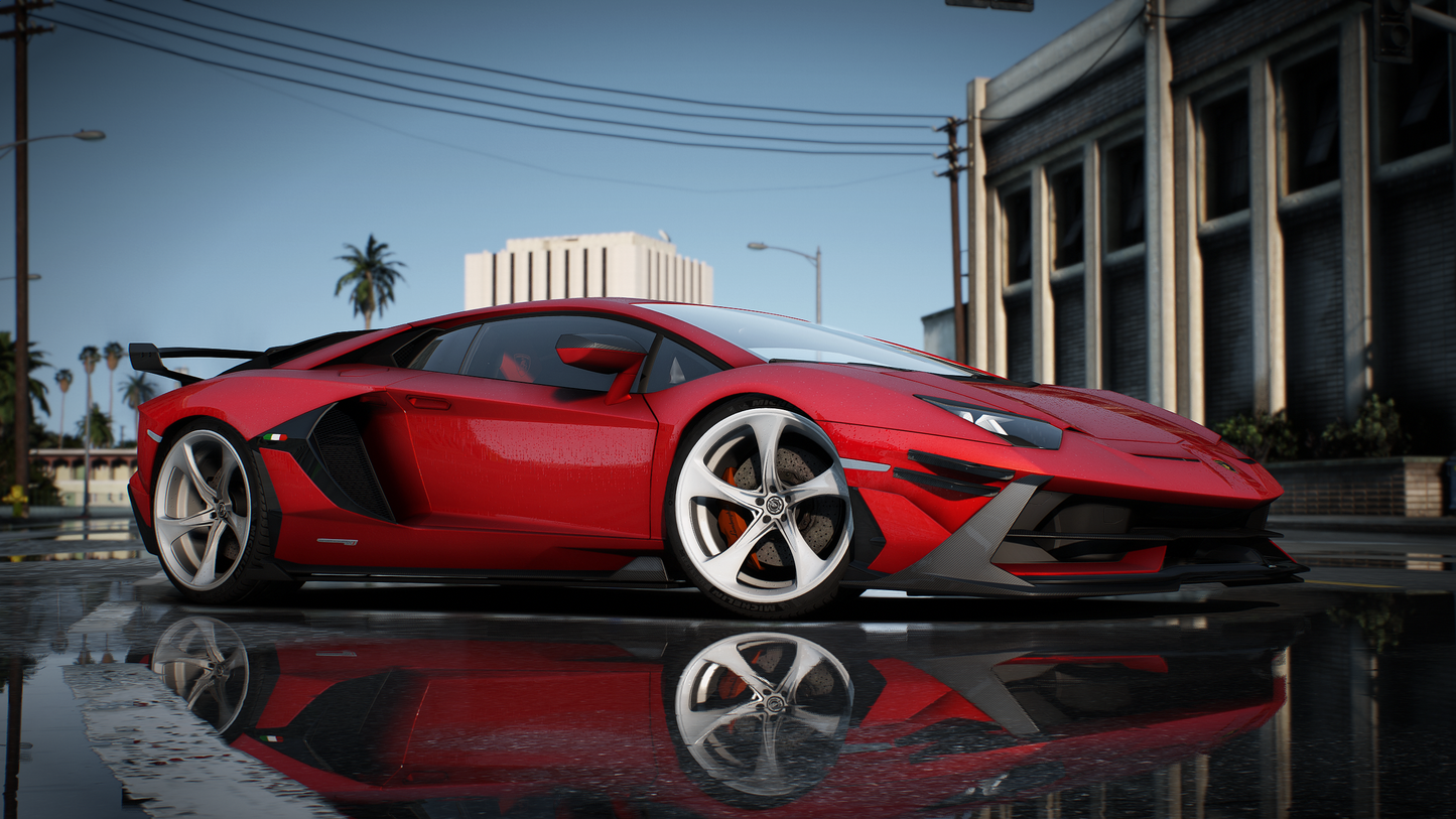Lamborghini Aventador SVJ - GTA 5 & FiveM Car Mod | 110+ Tuning parts