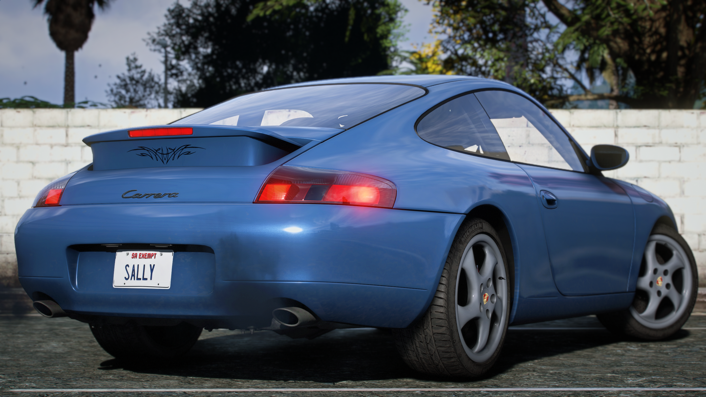 Porsche 911 (996) Pack - GTA 5 & FiveM Car Mod | 130+ Tuning parts