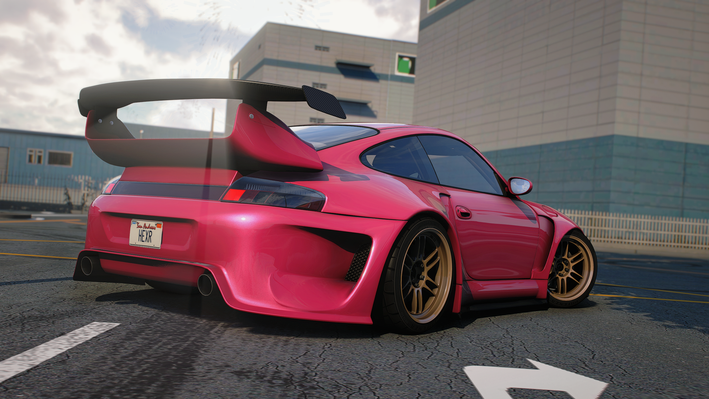 Porsche 911 (996) Pack - GTA 5 & FiveM Car Mod | 130+ Tuning parts
