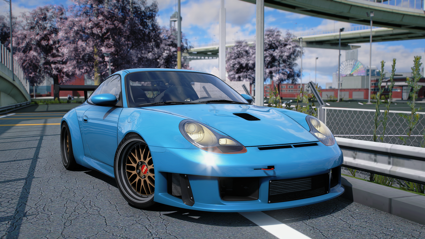 Porsche 911 (996) Pack - GTA 5 & FiveM Car Mod | 130+ Tuning parts