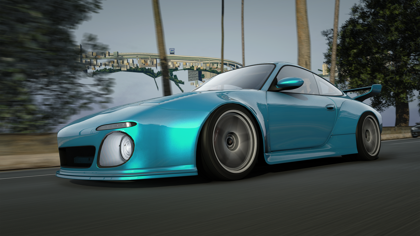Porsche 911 (996) Pack - GTA 5 & FiveM Car Mod | 130+ Tuning parts