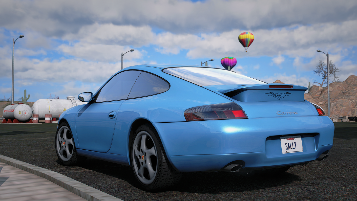 Porsche 911 (996) Pack - GTA 5 & FiveM Car Mod | 130+ Tuning parts
