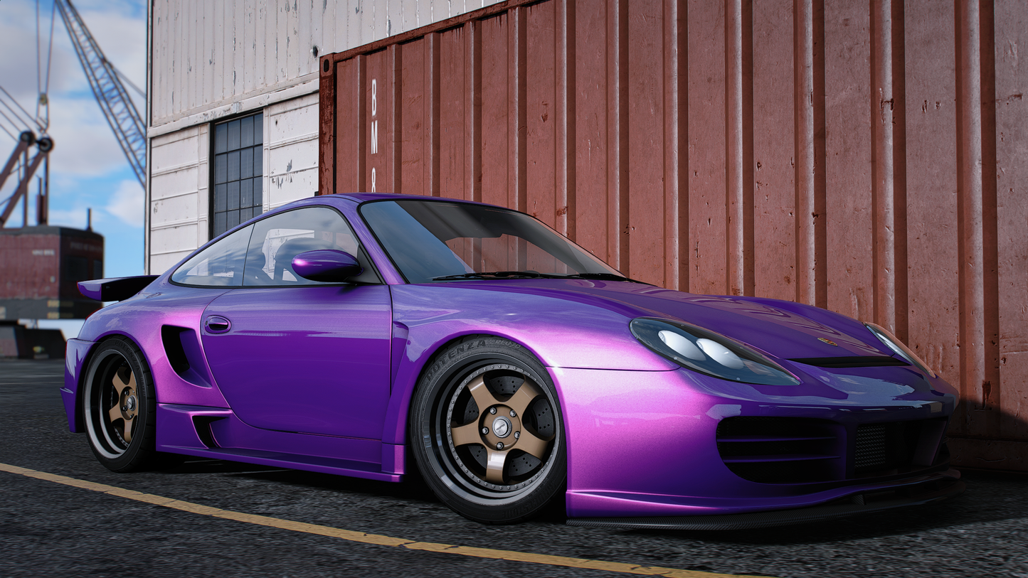 Porsche 911 (996) Pack - GTA 5 & FiveM Car Mod | 130+ Tuning parts
