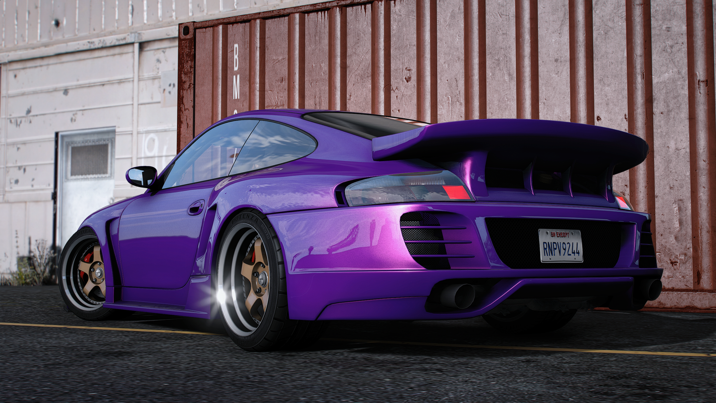 Porsche 911 (996) Pack - GTA 5 & FiveM Car Mod | 130+ Tuning parts