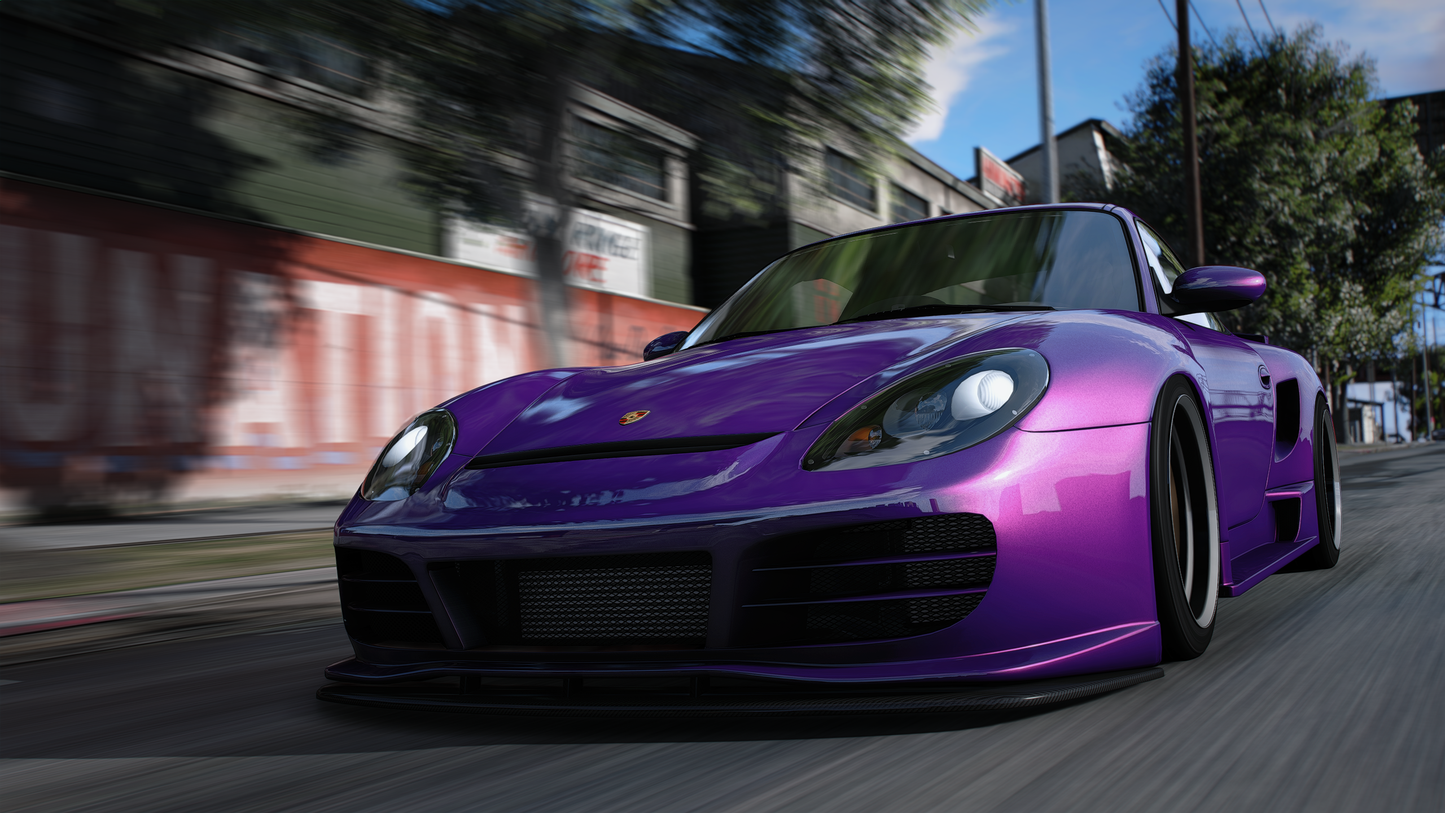Porsche 911 (996) Pack - GTA 5 & FiveM Car Mod | 130+ Tuning parts